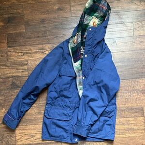 Vintage Snow Lions Jacket with Flannel Lining